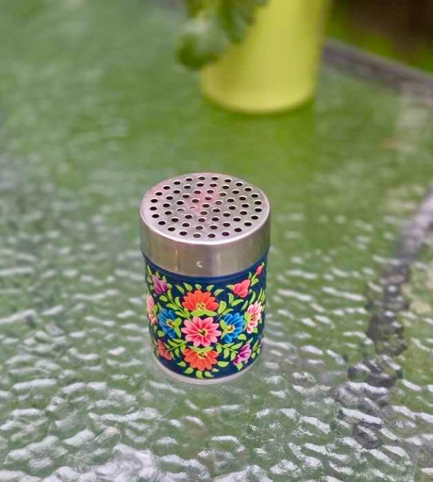 Saupoudreuse peinte à la main - Marine