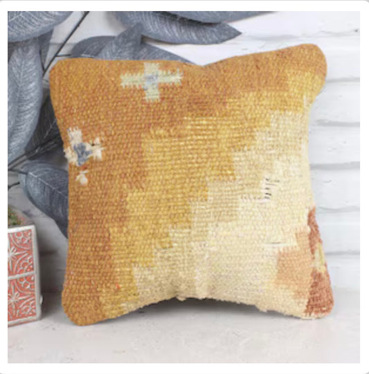 Housse de coussin turc KILIM - Fabrication artisanale