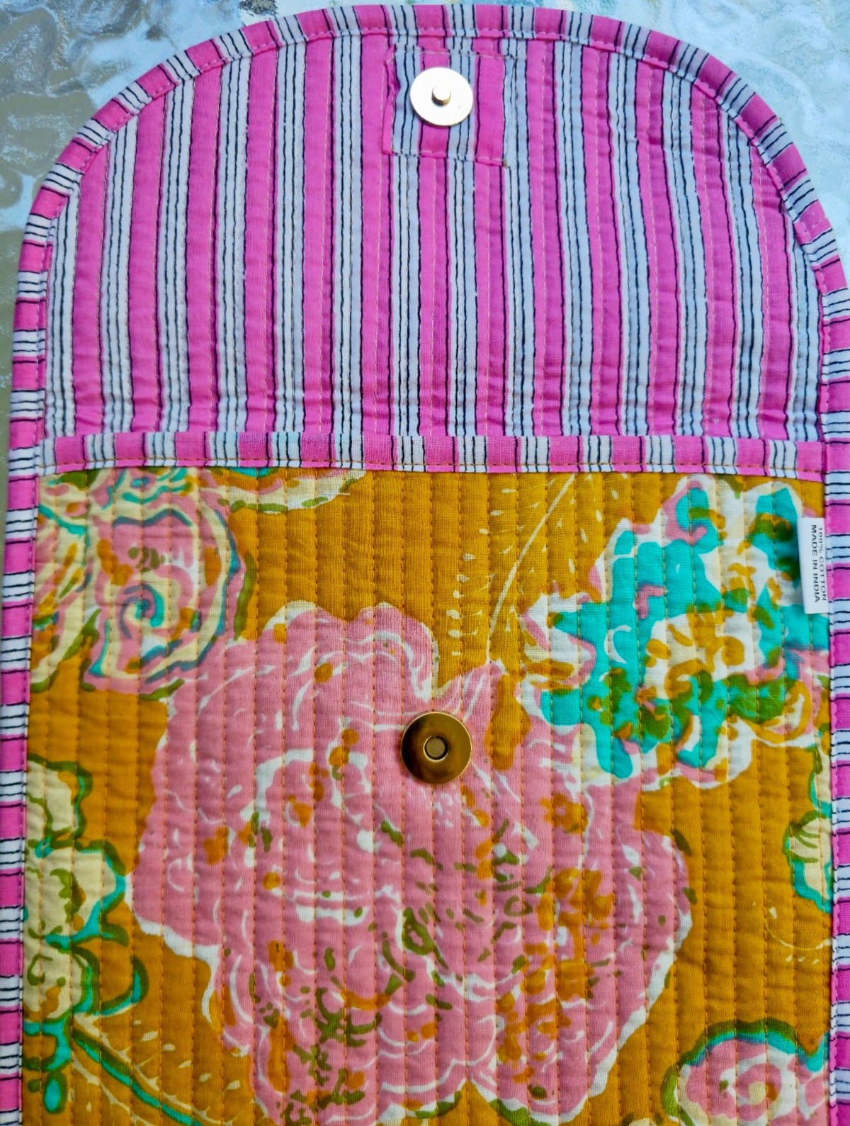 POCHETTE POUR TABLETTE EN COTON Taille L