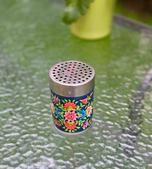 Saupoudreuse peinte à la main - Marine