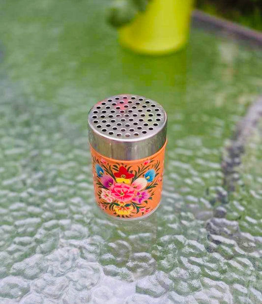 Saupoudreuse peinte à la main - Orange